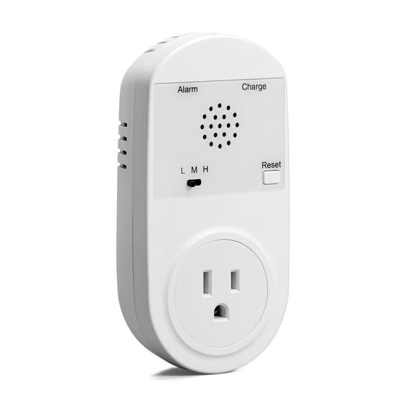 Briidea Power Outage Alarm with LED Indicator Lights and 80-120dB Adjustable Alarm