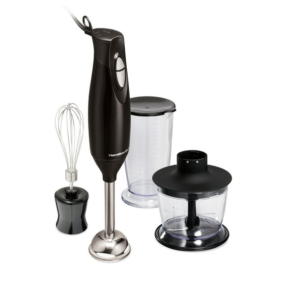 Hamilton Beach 7 Piece Hand Blender Set, Black, 59768