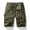 (Fashion 21)Army Green, variant on Aimik Cargo Shorts for Men Multi Pocket Plus Size Mens Shorts with Inner Lining Summer Cotton Breathable Shorts for Daily