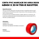 thumbnail image 5 of 4 Cintas Delimitadoras De PVC Navitek para Área Marcaje de Pisos adhesivo Hule Resina 48Mm X 33M, 5 of 5