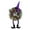 Purple 03, variant on Halloween Wreaths for Front Door, Halloween Witch Legs Wreath Black Wreath with Hat Pumpkin for Indoor Outdoor