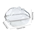 thumbnail image 3 of 2-in-1 Hamster Bathroom & Toilet – Sand Bath House & Potty Box for Small Animals | Dirt Proof, Prevents Sand Spatter | Easy Clean – Clear Plastic, 5.12in, 3 of 6