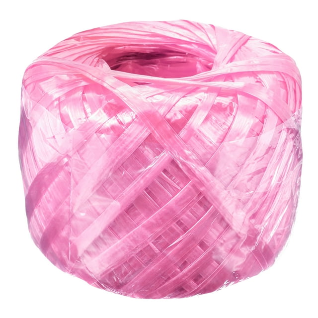 Unique Bargains Polyester Nylon Plastic Rope Twine Household Bundled for Packing,150m Length,Pink