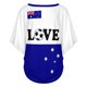 thumbnail image 5 of Women's Football Graphic T-Shirt, Women's V Neck Short Sleeve Soccer Fan T Shirt with Names Print Casual for Soccer Tournament 2026 Navy Size: XL, 5 of 5