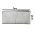 thumbnail image 2 of Slim Thin Leather Women Wallet RFID Blocking Credit Card Holder Bifold Long Ladies Billfold, 2 of 5