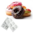 thumbnail image 2 of Silicone Donut Baking 6 Cavity Nonstick Kitchen Bakeware for Homemade Desserts, 2 of 7