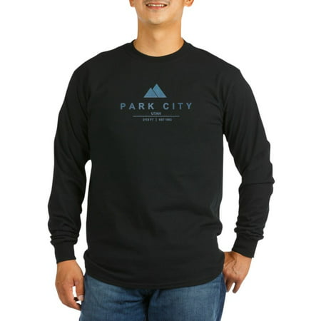 CafePress - Park City Ski Resort Utah Long Sleeve T-Shirt - Long Sleeve Dark (Best Mountain Biking In Park City Utah)