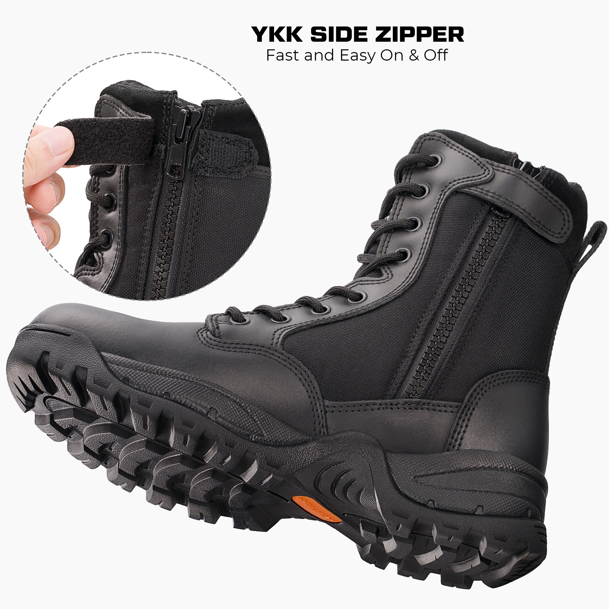 Maelstrom Tac Force 8” boot (male size 10) Maelstrom Men main image 4