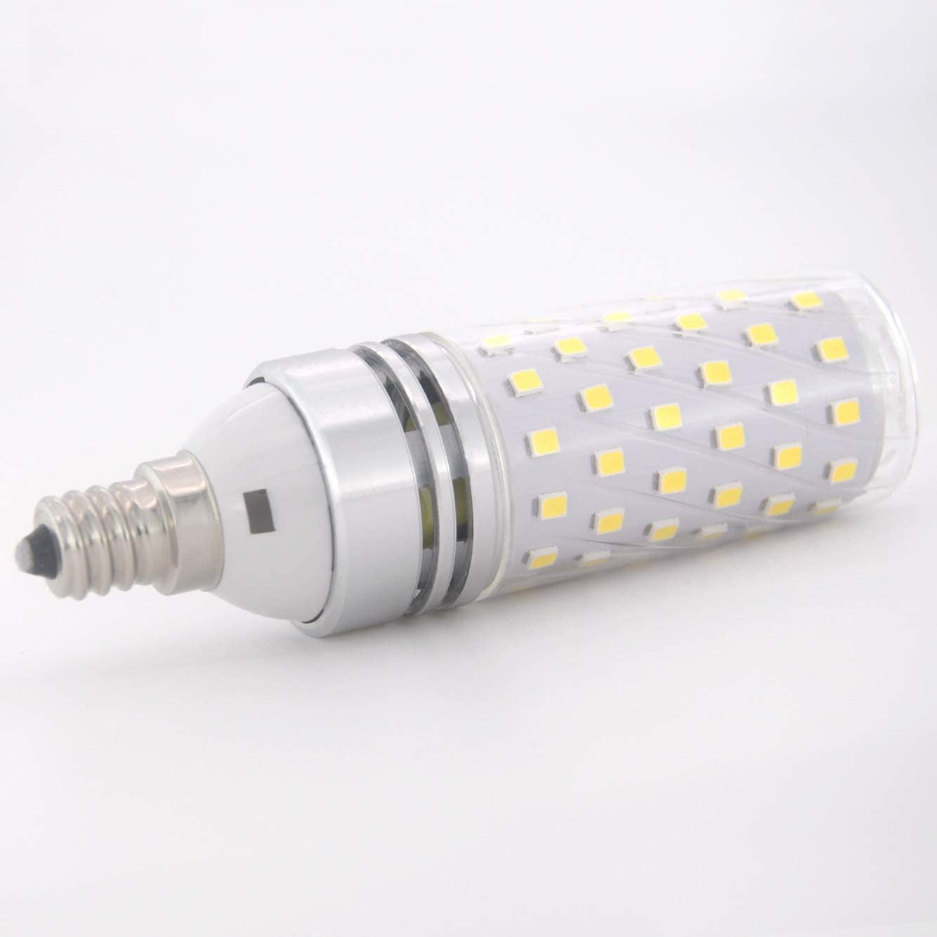 STVONO LED Corn Bulbs Home Lighting 1Pack 16W Warm White 3000K LED Candelabra Light Bulbs Non-Dimmable LED Lamp for Ceiling Fan CRI80+ LED Chandelier Bulbs E12 Base 1500LM 100W Equivalent 