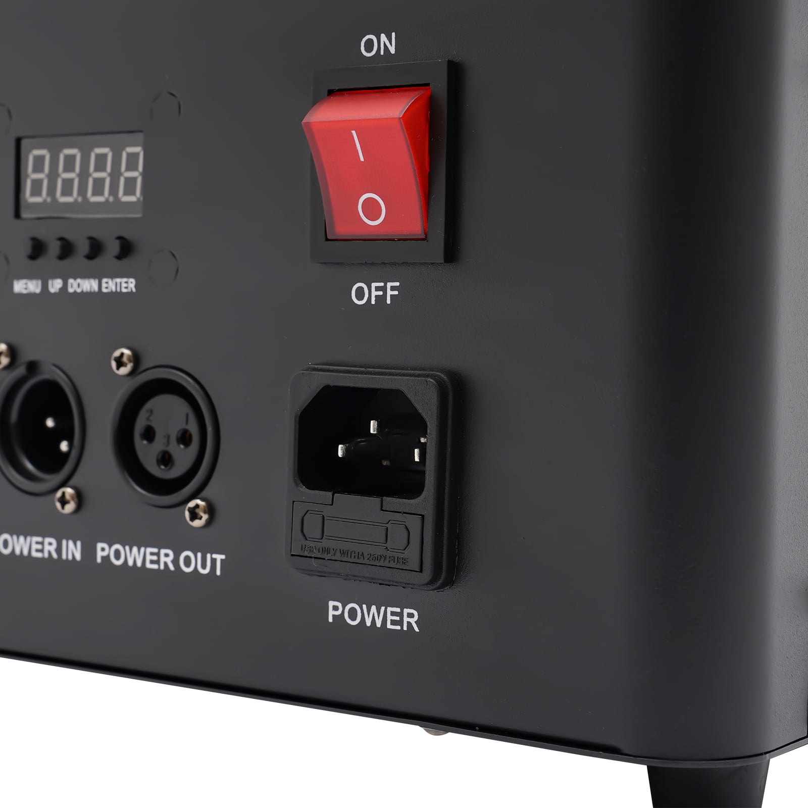 Wildnix 900W Fog Machine with RGB LED Lights, 8000 CFM Output, 5-Min Heat-Up, 0.28 Gal Tank Capacity, Remote Control and DMX512 Compatible for Stage and Party Effects