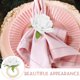 thumbnail image 5 of unbranded 4Ud Sujetadores De Servilleta Con Flor De Rosa Artificial Para Eventos Y Reuniones, 5 of 6