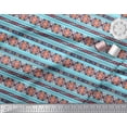 thumbnail image 2 of Soimoi Poly Georgette Fabric Ikat Southwestern Fabric Prints by Yard 42 Inch Wide, 2 of 3