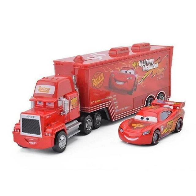 Voitures Chick Hicks Lightning McQueen Camion Mack Hauler et Voiture Modèle de Collection Jouets Cadeau