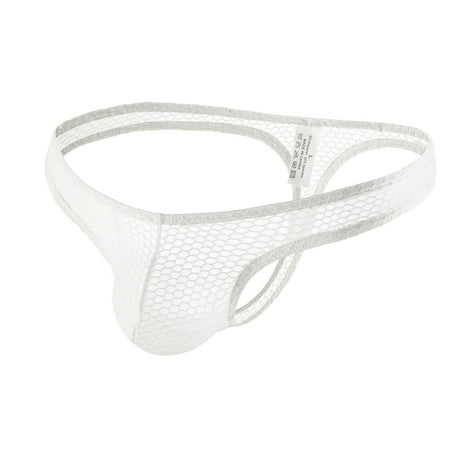 

Pxiakgy intimates for women Mesh Underwear Briefs Boxer Underpants Breathable Men s White + M