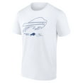 thumbnail image 2 of Men's Josh Allen White Buffalo Bills Tonal Name & Number T-Shirt, 2 of 3