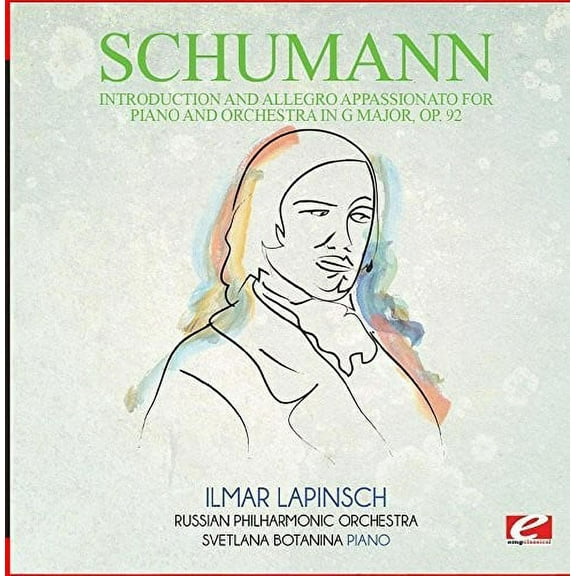 Schumann - Introduction and Allegro Appassionato for Piano - Music & Performance - CD