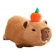 thumbnail image 1 of Lindo juguete de peluche de capibara, juguete de peluche de capibara con sonido y burbujas, cómodo, 20 centímetros, 1 of 9