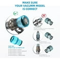 thumbnail image 5 of 4-Pack Premium True HEPA Replacement Filters Compatible with Dy*son V15 Detect, V15 Detect Absolute, V15 Submarine, V15 Detect Filter, V11 Animal Filter, V11 Filter, Part no 970013-0, 5 of 9