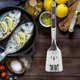 thumbnail image 4 of Food Flipping Cooking Tongs Spatula Steak Fish Spatula Clamp Burgers Pizza Tongs, 4 of 4