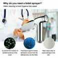 thumbnail image 4 of BCLONG 1 PC Toilet Douche Bidet Head Handheld Spray For Sanitary Shattaf Shower, 4 of 11
