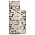 thumbnail image 2 of Cute Cartoon Dachshund Toddler Nap Mats for Kids Preschool,Sleeping Mat Bag or Kids,Toddler Sleeping Bag,Toddler Nap Mat or Daycare, 2 of 6