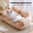 thumbnail image 3 of Soft Comfortable Pet Sofa Bed - Removable Washable Dog Nest, Non-Slip Cat Sleeping Cushion, 3 of 8