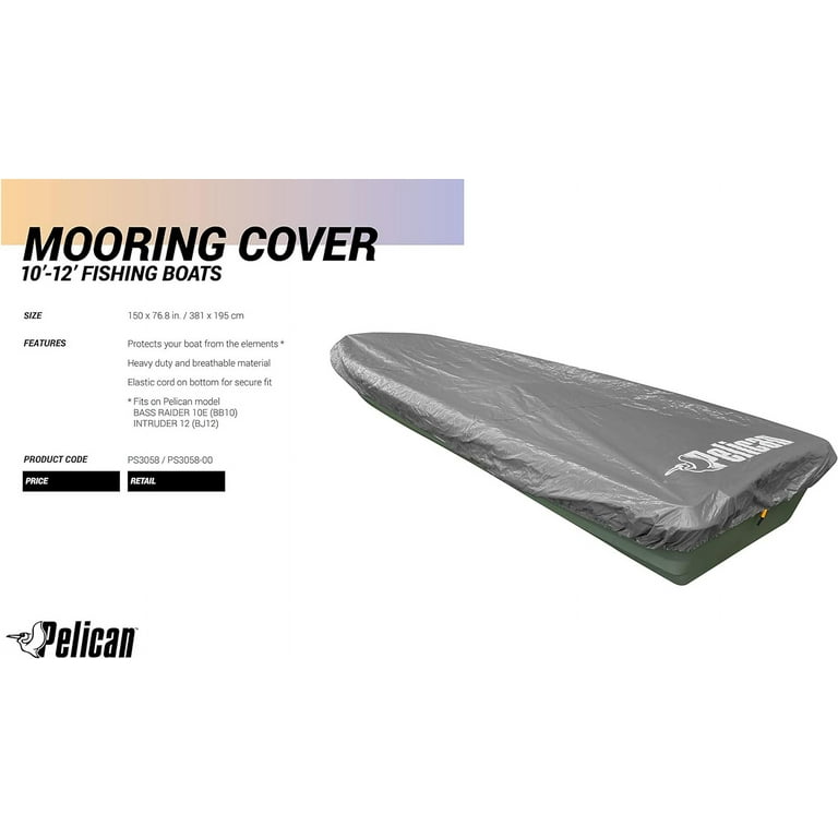 Pelican - Boat Mooring Cover for 10 to 12 ft. 
