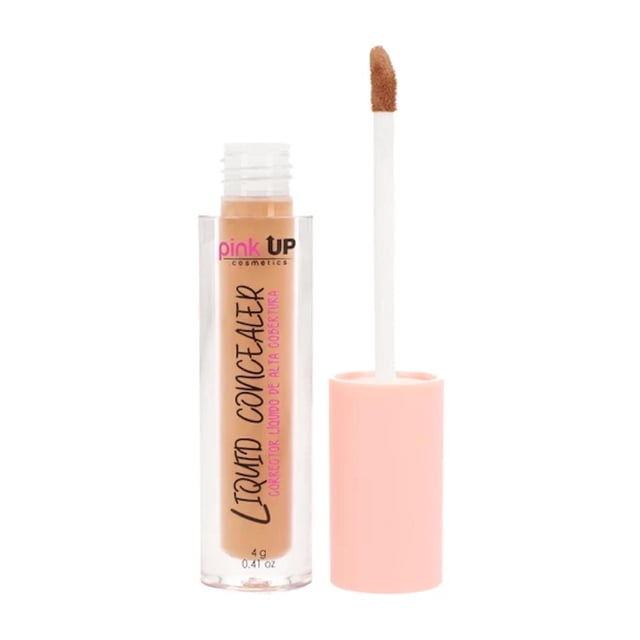 Corrector líquido Alta cobertura Liquid Concealer Pink Up dorado