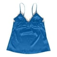 thumbnail image 4 of Batas Lencería Mujer Lindo Estampado de Corazón Satén Bata con Cinturón Camisola Pantalones Cortos Pijamas Mujer Pijamas, 4 of 9