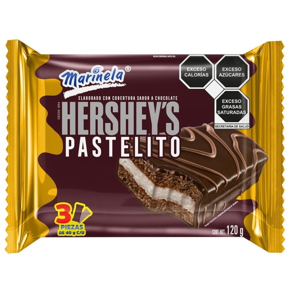 Pastelito Hersheys Marinela 1p 120 g