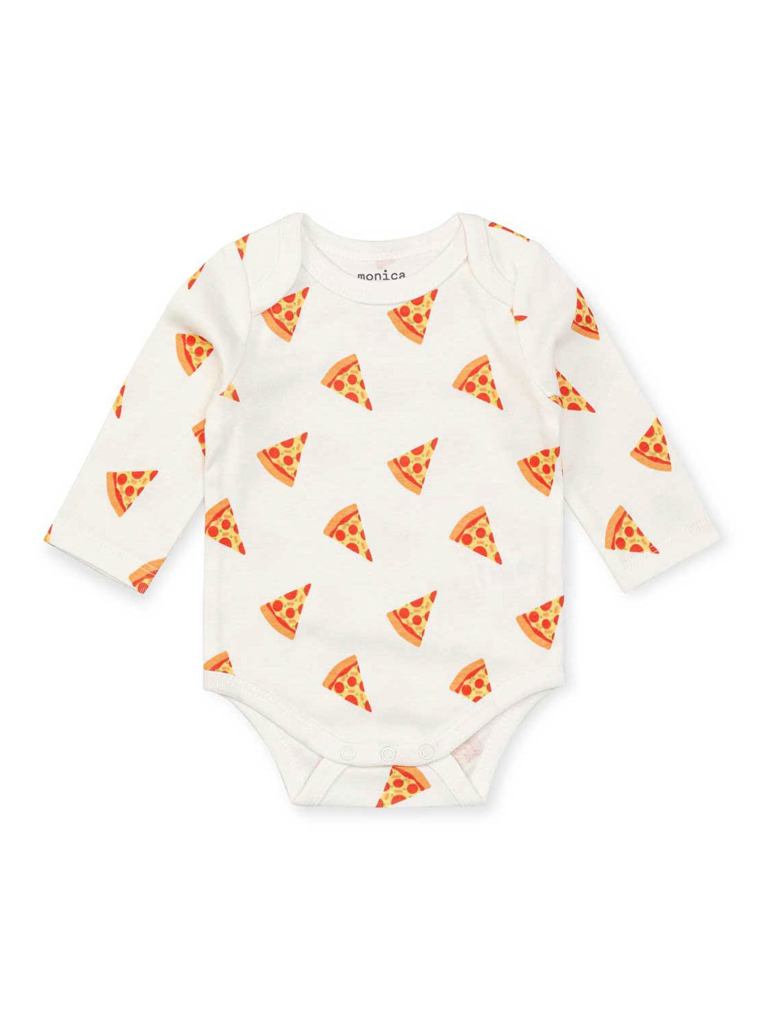 Monica + Andy Organic Cotton Gender Neutral First Moves Bodysuit + Groove Pant Set, Sizes Newborn -24 Months