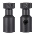 thumbnail image 1 of Black CO2 Refill Connector, Wear Resistance CO2 Refill Adapter, For  Fits 21x4 CO2 Tank Thread, 1 of 8