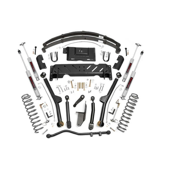 Rough Country 4.5" Lift Kit for 1984-2001 Jeep Cherokee XJ | 2.5/4.0L - 61722
