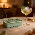 thumbnail image 5 of WKSCLPAI Ice Cube Tray 13-Cavity Square Silicone BPA-Free Easy Release Stackable Multi-Size Ice Mold for Freezer Iced Tea Cold Brew, 5 of 8