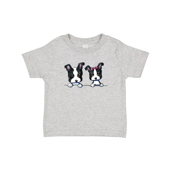 Inktastic Boston Terriers (dark Apparel) Boys or Girls Baby T-Shirt