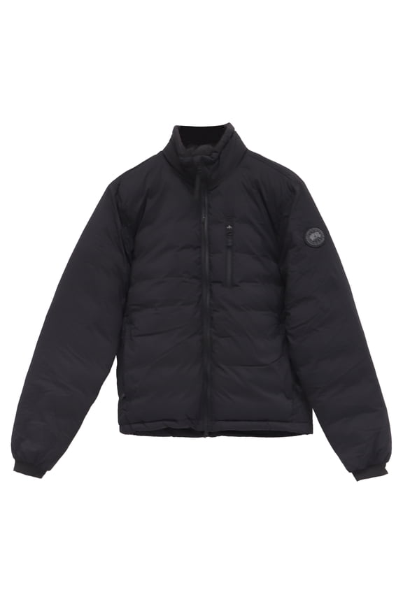 Pre-Owned Canada Goose Lodge Down Jacket in Black Polyamide