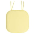 thumbnail image 3 of Memory Foam Honeycomb Non-Slip Back Chair Cushion Pad with Ties 2, 4, 6 or 12 Pack, 3 of 4