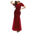 thumbnail image 1 of Staron Liquidation Robes pour Femmes 2025 Décontracté Été Col Rond Robe Formelle Invitée de Mariage Robe d'Été Manches Courtes Soirée Cocktail Longue Décontractée Robes de Printemps, 1 of 2