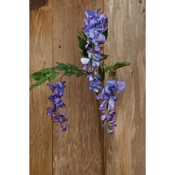 12 Pieces of Wisteria Spray Purple 38 inches