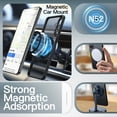 thumbnail image 3 of JETech Magnetic Case for Samsung Galaxy S26, Translucent Matte Back Shockproof Cover (Black), 3 of 7