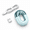 Mint Green, variant on Mint Green Wireless Rechargeable Donut Mouse for Laptops and Travel