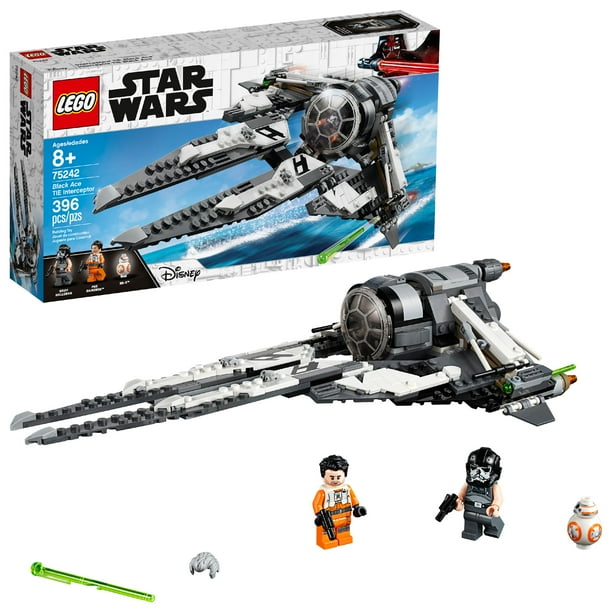 tie fighter to tie interceptor lego