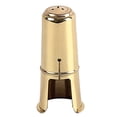 thumbnail image 3 of Homoyoyo Golden Metal Saxophone Cap Protective Cover for Saxophone Mouthpiece, 3 of 5