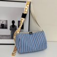 thumbnail image 4 of Women Large Capacity Handbag Zipper Clash of Colours for Work Outing Daily Use, 4 of 8