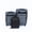 Gray, variant on (20+24) Travel Case Two-Piece Suitcase Set Oxford Trolley Case Without Password Lock Universal Wheel + Oxford Cloth Backpack