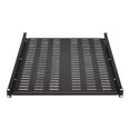 thumbnail image 4 of Tripp Lite SmartRack 1U Adjustable-Depth Rack Shelf - Steel, Vented, 250 lb. (113 kg) Capacity - Rack shelf - black - 1U - 19", 4 of 8