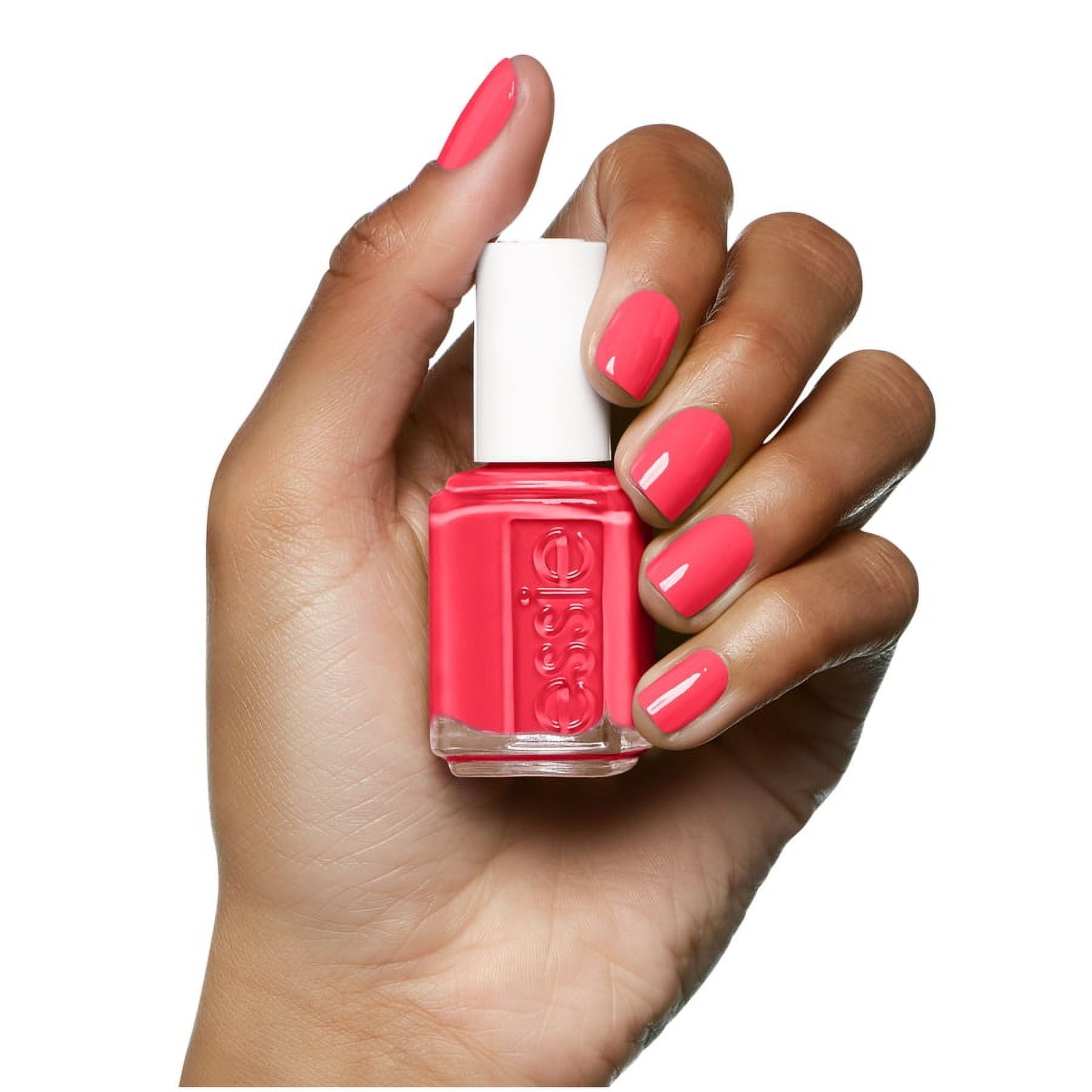essie nail polish, e-nuf is e-nuf, coral nail polish, 0.46 fl. oz.