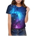 thumbnail image 1 of Hauts d'Été à Manches Courtes pour Garçons Tout-Petits Imprimé Col Rond T-Shirt 1 Pce, 1 of 9