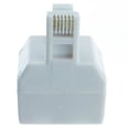 thumbnail image 2 of Cable Wholesale PA-6P6C-ST RJ11 & RJ12 Male to two RJ11 - RJ12 Female, Phone Splitter Straight, 2 of 4