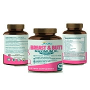 THICK GAINS Capsules for Weight Gain Curves butt br-east hips - 90 Capsules